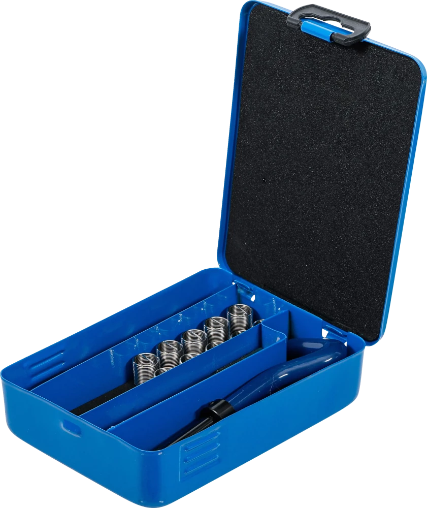 Kit de reparação de roscas | M12 x 1,0 mm | 14 peças