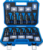 Kit de reparação de roscas | Tamanhos métricos / polegadas | M5 - M12, 1/4" - 1/2" | 320 peças