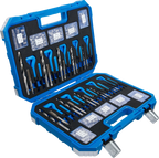 Kit de reparação de roscas | Tamanhos métricos / polegadas | M5 - M12, 1/4" - 1/2" | 320 peças