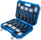 Kit de reparação de roscas | Tamanhos métricos / polegadas | M5 - M12, 1/4" - 1/2" | 320 peças