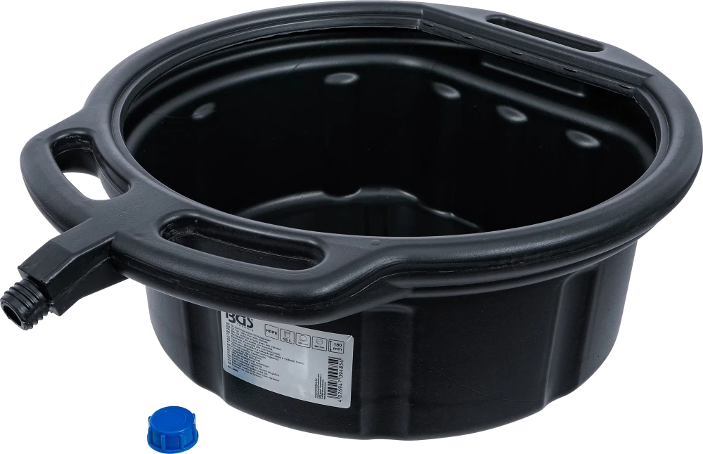 Bandeja coletora de óleo com vertedor | 15 l