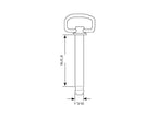 Cavilha de Engate com corrente 30x157mm (S.952077)