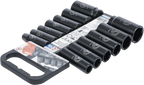 Conjunto de encaixes para chave de caixa de impacto | Entrada 12,5 mm (1/2") | 10 - 32 mm | 13 peças
