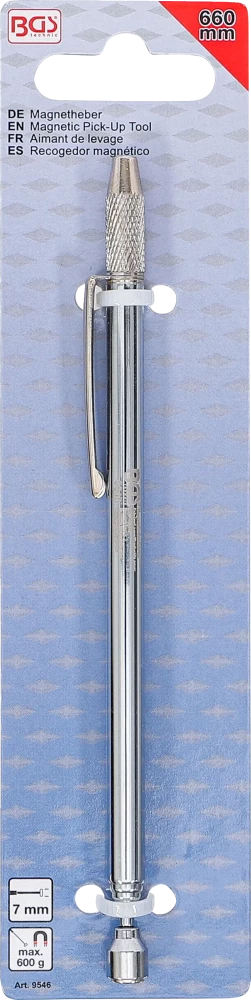 Elevadores magnéticos | 660 mm | Força de tração 0,6 kg