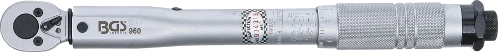 Chave de torque | 6,3 mm (1/4") | 5 - 25 Nm
