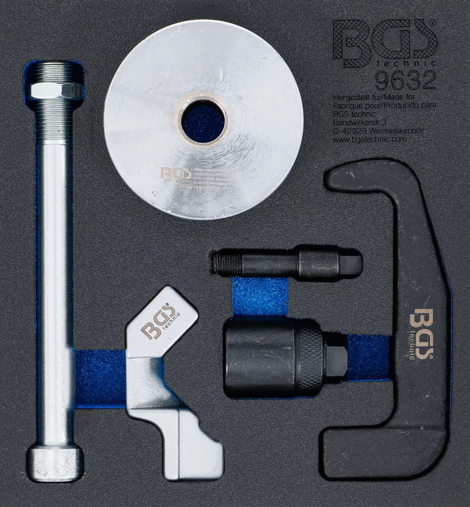 Inserção para carrinho de ferramentas 1/6: Conjunto de ferramentas de afinação do motor | para Mercedes-Benz M642