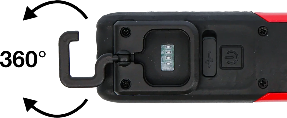 Lanterna manual de trabalho LED COB