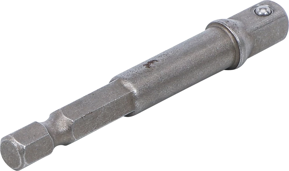 Adaptador para perfuradoras | Entrada de sextavado externo 6,3 mm (1/4") / Saída de quadrado externo 6,3 mm (1/4")