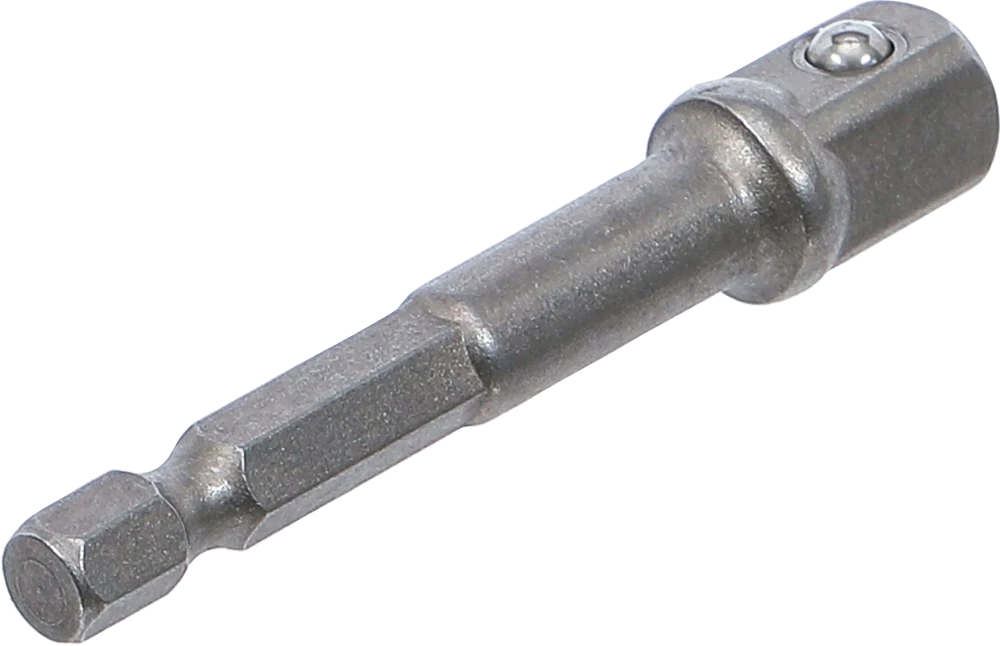 Adaptador para perfuradoras | Entrada de sextavado externo 6,3 mm (1/4") / Saída de quadrado externo 10 mm (3/8")