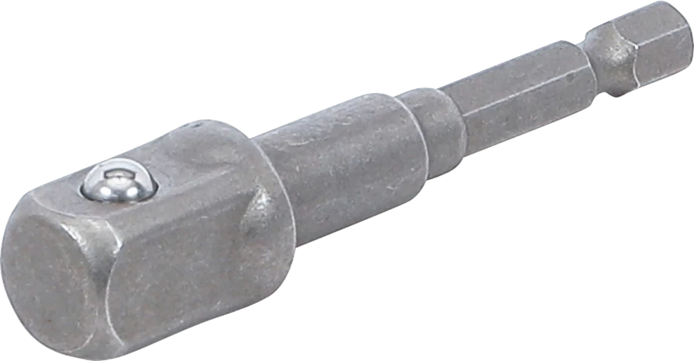 Adaptador para perfuradoras | Entrada de sextavado externo 6,3 mm (1/4") / Saída de quadrado externo 12,5 mm (1/2")