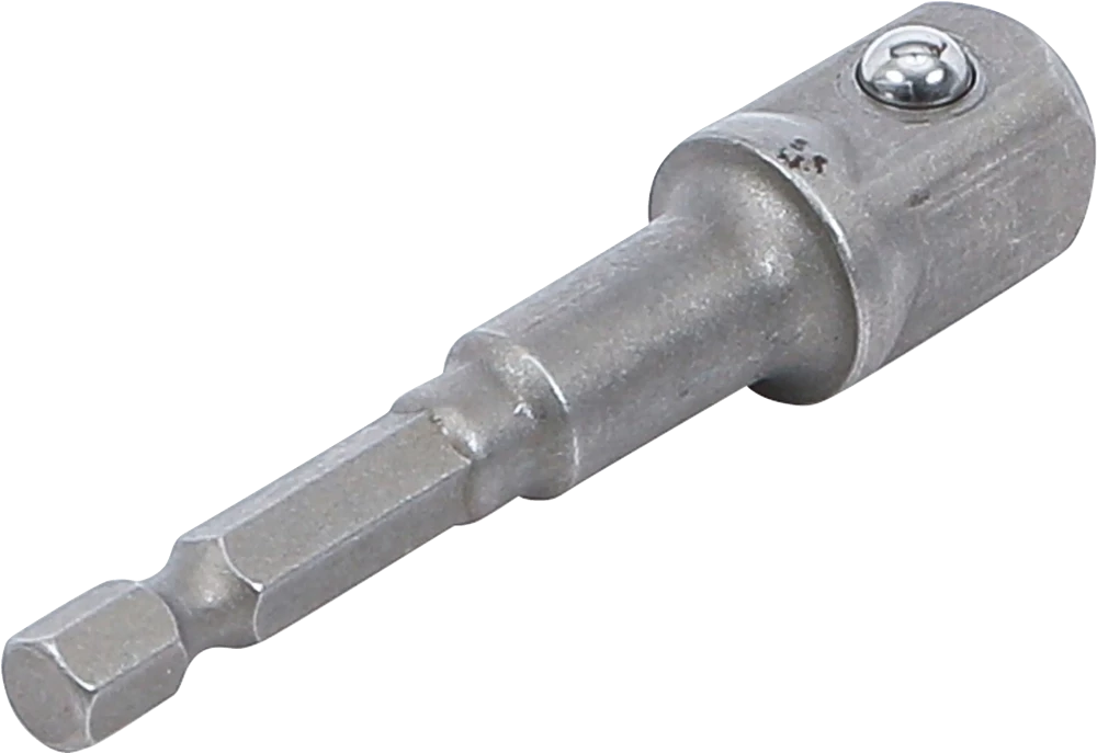 Adaptador para perfuradoras | Entrada de sextavado externo 6,3 mm (1/4") / Saída de quadrado externo 12,5 mm (1/2")