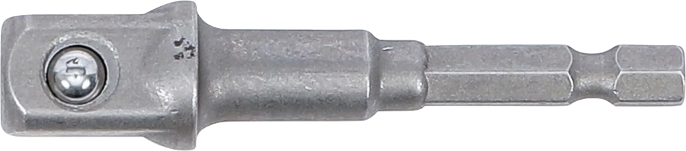Adaptador para perfuradoras | Entrada de sextavado externo 6,3 mm (1/4") / Saída de quadrado externo 12,5 mm (1/2")