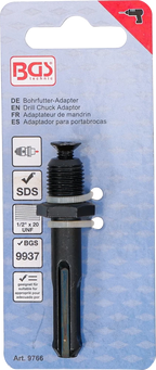 Adaptador do mandril porta-brocas | 1/2" UNF | para admissão SDS
