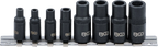 Conjunto de suportes de machos de atarraxar | 6,3 mm (1/4") / 10 mm (3/8") | 8 peças
