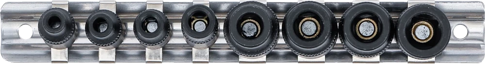 Conjunto de suportes de machos de atarraxar | 6,3 mm (1/4") / 10 mm (3/8") | 8 peças