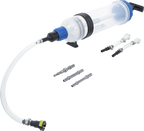 Bomba manual | 1500 ml | com conjunto de adaptadores