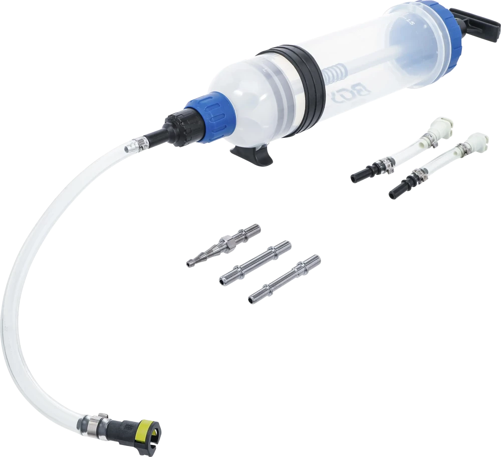 Bomba manual | 1500 ml | com conjunto de adaptadores