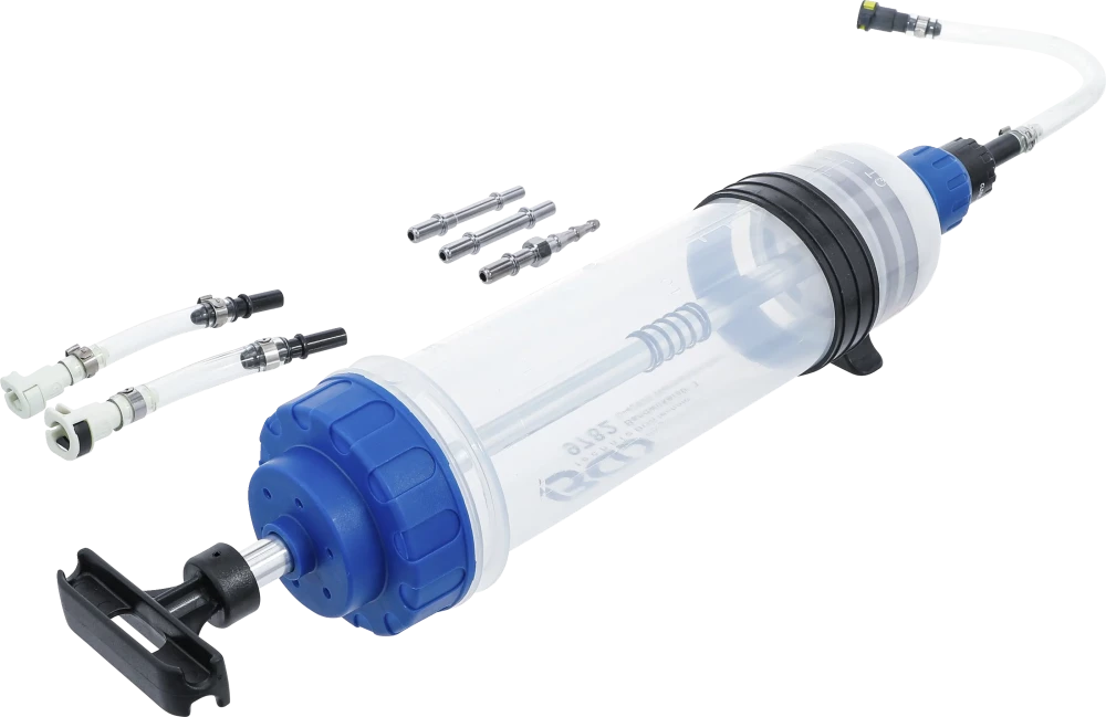 Bomba manual | 1500 ml | com conjunto de adaptadores