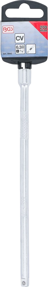 Extensão | 6,3 mm (1/4") | 200 mm