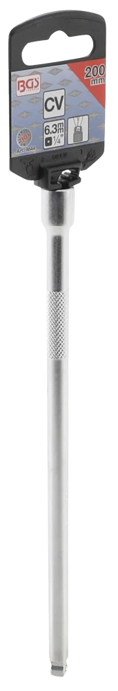 Extensão basculante | 6,3 mm (1/4") | 200 mm