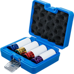 Conjunto de encaixes de impacto com proteção | Entrada de quadrado interno de 12,5 mm (1/2") | 17 / 19 / 21 / 22 mm | 4 peças