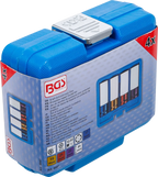 Conjunto de encaixes de impacto com proteção | Entrada de quadrado interno de 12,5 mm (1/2") | 17 / 19 / 21 / 22 mm | 4 peças