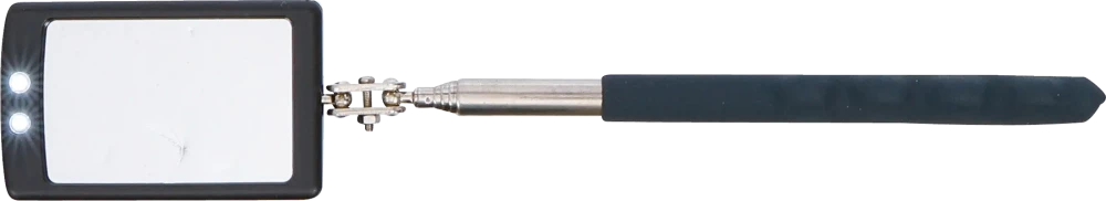 Espelho de inspeção telescópico LED | 290 - 876 mm