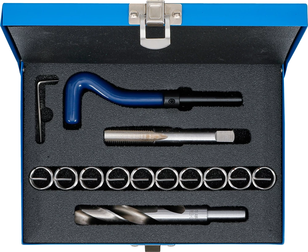Kit de reparação de roscas | M16 x 1,5 | 14 peças