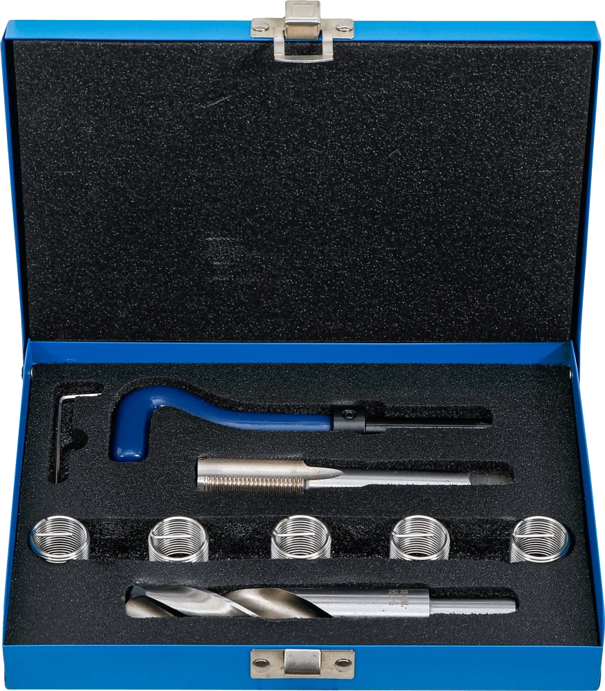 Kit de reparação de roscas | M18 x 1,5 | 9 peças