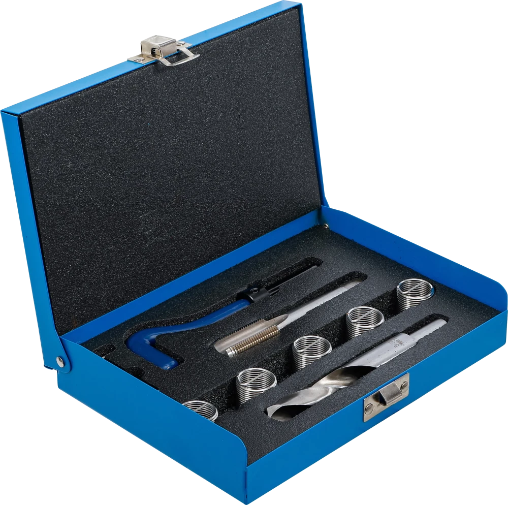 Kit de reparação de roscas | M18 x 1,5 | 9 peças
