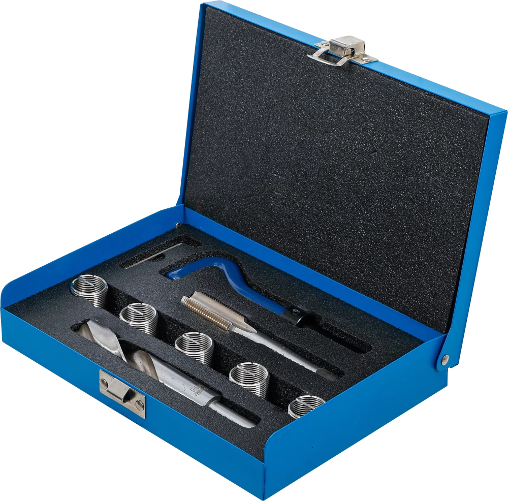Kit de reparação de roscas | M18 x 1,5 | 9 peças