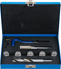 Kit de reparação de roscas | M18 x 1,5 | 9 peças