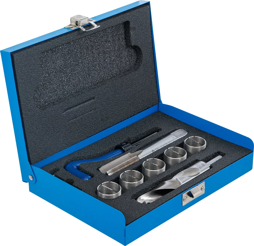 Kit de reparação de roscas | M22 x 1,5 | 9 peças