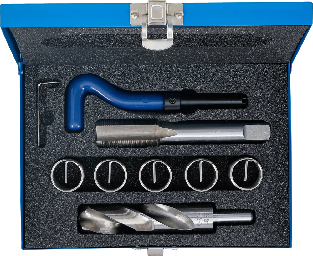 Kit de reparação de roscas | M22 x 1,5 | 9 peças